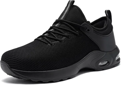 Miniatura 3 de LARNMERN Waterproof Steel Toe Air Shoes Women Slip On Work Sneakers Comfortable Tennis Safety Shoe Lightweight Boot