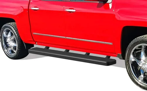 Miniatura 13 de APS Estribos de Acero Inoxidable 304 (Plata Pulida 6 pulgadas) Barras Nerf Compatibles con Chevy Silverado GMC Sierra 1500 2007-2018 y 2500 HD 3500