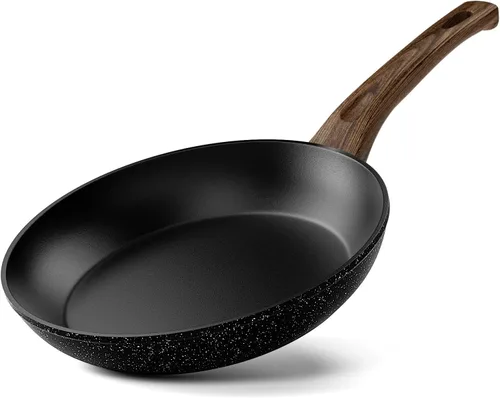 Innerwell Sartén antiadherente, sartén antiadherente para huevos, no tóxica, sartenes pequeñas para tortillas, compatible con inducción, sartenes