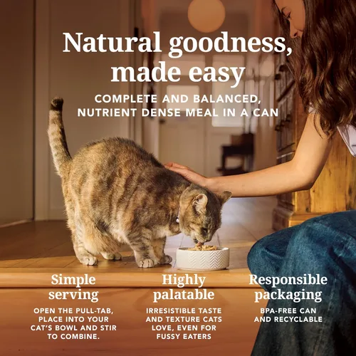Miniatura 5 de Feline Natural Bolsa de comida húmeda para gatos, fiesta de pollo y cordero, sin granos, sin jaula y alimentado con pasto, hecho en Nueva Zelanda