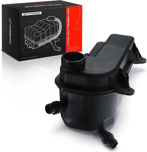 A-Premium Tanque de depósito de recuperación de desbordamiento de refrigerante del motor [con sensor] compatible con BMW [E36 E37 E53] X5 2000-2003