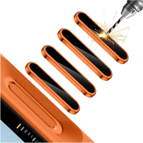Miniatura 10 de Lkurui Paquete de 4 protectores de botón de control de cámara para iPhone 16 Pro/16 Pro Max/17 [estándar], cubierta de protección delgada