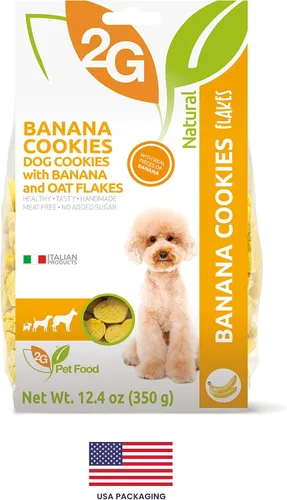 Miniatura 4 de Galletas para perros (plátano, copos de avena)
