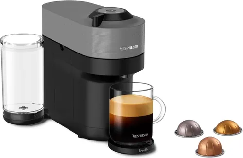 Miniatura 7 de Nespresso Vertuo Pop+ Cafetera para café y espresso de Breville, Samra Origins de The Weeknd Metad Green Negro/Verde