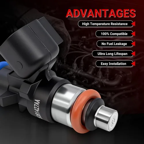 Miniatura 8 de Juego de 6 inyectores de combustible 5281427AA compatibles con Chrysler Pacifica 2017-2021, Voyager 2020-2021, Ram 1500 2019-2022, Dodge Durango