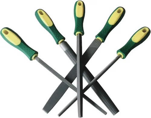 Miniatura 8 de Golden - Juego de limas de madera de 6/8/10 pulgadas (paquete de 3) Dientes de doble corte de la marca Golden para dar forma a metal suave