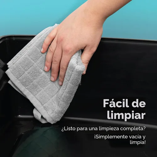 Miniatura 5 de IRIS USA Caja de arena XX-Large para gatos, caja de arena extragrande con parte superior abierta para gatos grandes y hogares con varios gatos