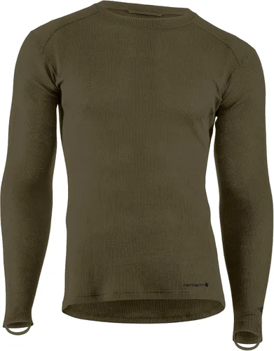 Miniatura 9 de Carhartt Hombres MBL113 Base Force® Capa Interior Clásica de Peso Medio Camiseta de Manga Corta Azul marino