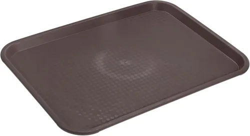 Miniatura 13 de uxcell Bandejas de plástico de comida rápida a granel de 10 x 14 pulgadas, bandejas rectangulares para servir, bandejas para cafetería, platos