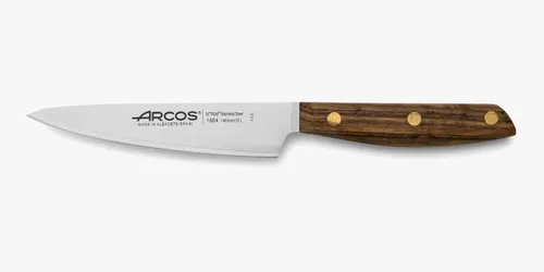 Miniatura 17 de Arcos Nordika Series - Juego de cuchillos profesionales de 3 piezas, cuchillas de acero inoxidable de nitrum de alta precisión, certificado FSC.