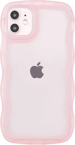 Miniatura 75 de SKYLMW Compatible con iPhone 6s Plus/6 Plus Case de 5.5", Linda Kawaii Marco Ondulado Rizado Forma de Marco Funda de Silicona Suave Resistente a