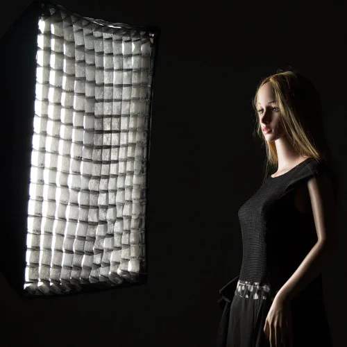 Miniatura 6 de Godox Caja de luz suave Softbox con rejilla de panal de abeja de 24" x 35" 60 x 90cm, con montaje Bowens compatible con luz de flash estroboscópica