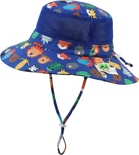 Miniatura 23 de Home Prefer - Sombrero para sol para niños con UPF50 + Safari, transpirable, sombrero de verano, para juego. Tiburón