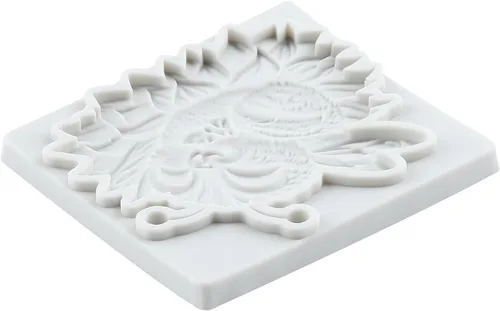 Miniatura 6 de Lingzhi Molde de silicona para fondant de abejorros para decoración de pasteles, decoración de cupcakes, chocolate, caramelo, azúcar, goma de Gris