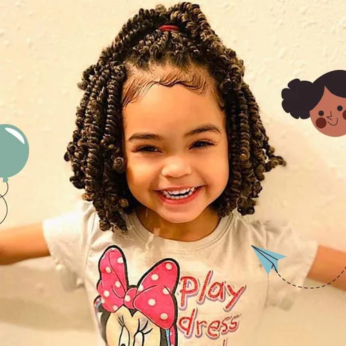 Miniatura 10 de 8 paquetes de cabello corto Bob Spring Twist de ganchillo para niños de 6 pulgadas, cabello de ganchillo pretrenzado estilo Passion Twist para T27#