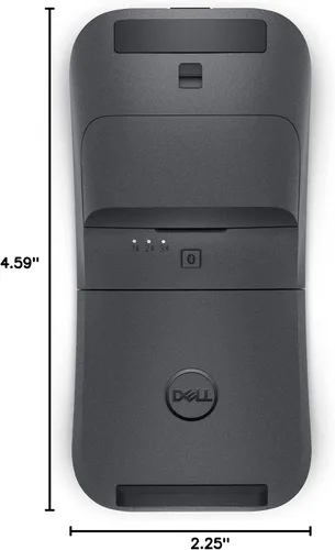 Miniatura 11 de Mouse de viaje Bluetooth Dell MS700, Bluetooth 5.0, par Microsoft Swift/par Dell (solo Windows 10 y 11), sensor óptico LED, desplazamiento táctil