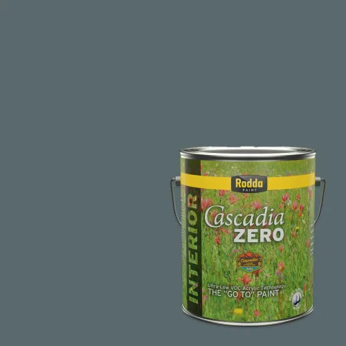 Miniatura 113 de Rodda Paint CASCADIA XL Pintura e imprimación satinada exterior en uno, cuarto de galón, Acapulco Dive