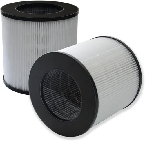 PUREBURG Filtro de repuesto compatible con purificador de aire Druiap KJ150 y Cwxwei SY910 KJ150 (AF3001), paquete de 2 unidades True HEPA de 3