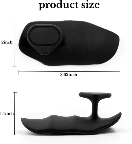 Miniatura 2 de Guantes de gimnasio sin dedos para hombres y mujeres, guantes de entrenamiento antideslizantes de goma con absorción de sudor, protección duradera