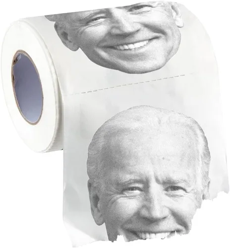 Big Mouth Inc - Papel higiénico novedoso, divertido regalo de broma política, novedad Tp, ideal para políticos familiares, divertido accesorio de