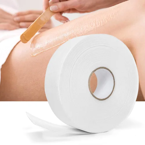 Miniatura 6 de Vumdua Rollo de tira de cera no tejida para depilación corporal, facial y de piernas (2.76 pulgadas x 100 yardas)