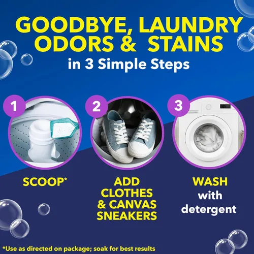 Miniatura 6 de OxiClean Odor Blasters - Polvo versátil para quitar manchas de olores y lavandería, 5 libras