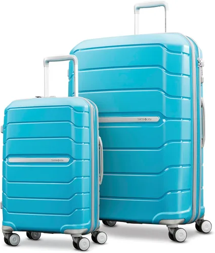 Miniatura 57 de Samsonite Freeform de carcasa rígida expandible con ruedas giratorias dobles, Negro