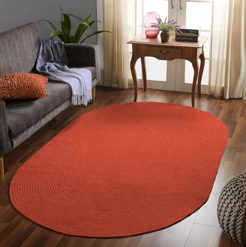 Miniatura 20 de Superior Alfombra de área grande para interiores y exteriores, reversible, trenzada, decoración del piso del hogar para sala de estar, cocina