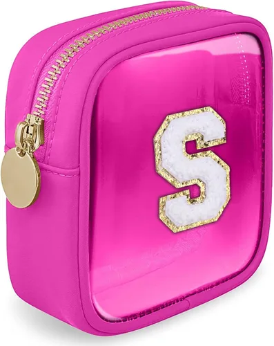 Miniatura 107 de Bolsa de Maquillaje Transparente Pequeña Bolsa de Cosméticos Bolsa de Viaje de Artículos de Aseo Bolsa Transparente con Cremallera Bolso Organizador
