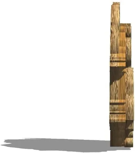 Miniatura 2 de China Hangzhou imán de nevera imán de madera 3D monumentos viajes coleccionables recuerdos decoración hecho a mano2