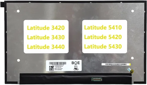 Miniatura 2 de Pantalla de repuesto de 14 pulgadas para Dell Latitude 3420 3430 3440 5400 5410 5420 5430 portátil LCD pantalla no táctil, HD 1366 x 768, 30 pines