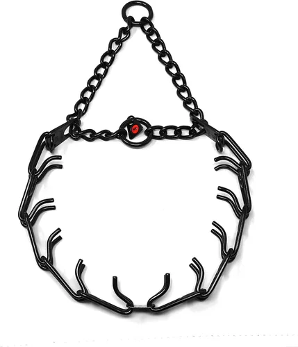 Miniatura 6 de Herm Sprenger Collar de Pellizco/Espiga/Púa Cromado 2.25" Pequeño