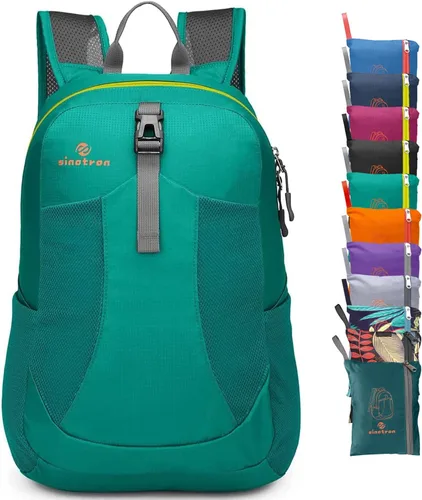 Miniatura 14 de Sinotron - Mochila de senderismo ligera y plegable de 22 l, mochila pequeña de senderismo, mochila de día para mujeres, hombres, viajes, camping