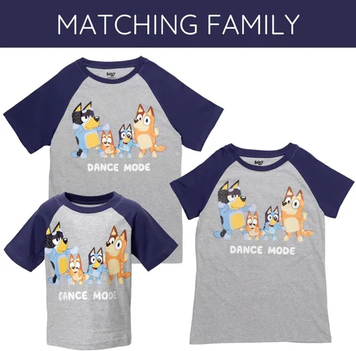 Miniatura 3 de Bluey Mom Dad Bingo Girls Matching Family T-Shirt Toddler to Adult