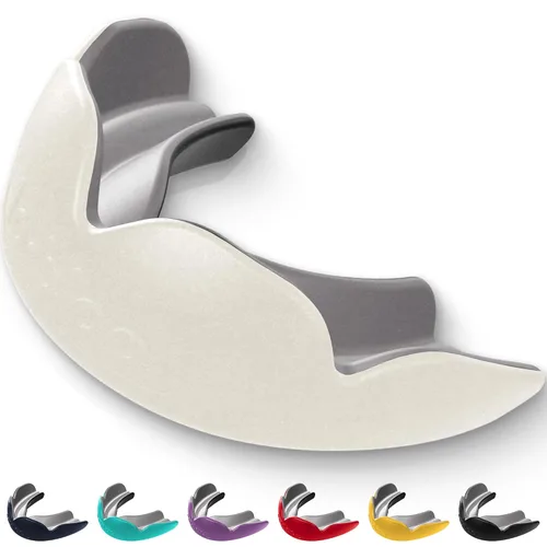Miniatura 10 de lobloo® PRO-FIT - Protector bucal deportivo, ultradelgado de 0.039 pulgadas, protección de nivel de dentista, ajuste al vacío de precisión