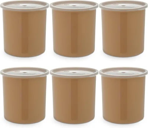 Miniatura 23 de Carlisle FoodService Products Tapa de repuesto para cocina, restaurantes, hogar, plástico, 1.2 cuartos de galón, transparente, (paquete de 12)
