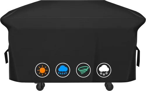 Miniatura 10 de Cubierta de poliéster 600D compatible con parrilla Blackstone Culinary de 30" 1901 1934 2092 2163 compatible con parrilla Blackstone ProSeries