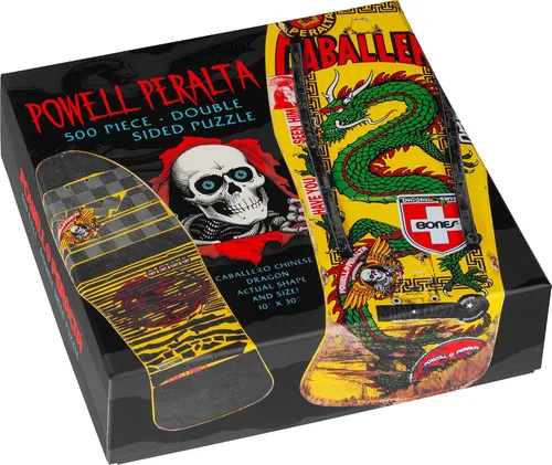 Miniatura 5 de Powell Peralta Rompecabezas De Monopatín Dragón Chino Caballero Amarillo