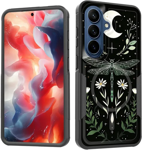 Miniatura 128 de Funda magnética para Galaxy A16 5G, [compatible con MagSafe] [protección contra caídas de grado militar] Funda resistente a prueba de golpes