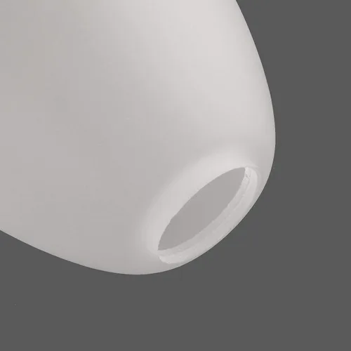 Miniatura 7 de G0030 - Paquete de 3 pantallas de vidrio esmerilado, globo o cubierta de repuesto con ajuste de 1-5/8 pulgadas para lámpara de pared de araña
