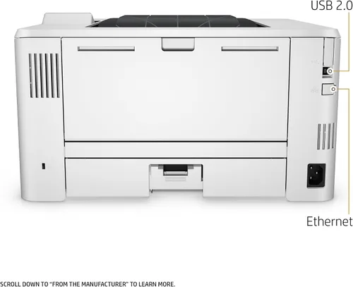 Miniatura 7 de HP LaserJet Pro M402dw Impresora láser inalámbrica con impresión de doble cara, lista para reabastecimiento de Amazon Dash (C5F95A)