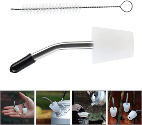 Miniatura 7 de CALLARON 2 unids al aire libre de extensión de la caldera de la caldera de extensión cepillo extensor para el té moderno de la estufa