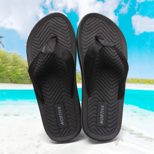 Miniatura 6 de NORTIV 8 Chanclas para hombre, cómodas y ligeras, zapatos de playa