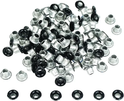 Miniatura 12 de Ojales Quicklet de aluminio de 0.118 in/1/8, álbum de recortes, cumpleaños, boda, tarjeta de felicitación de bebé, manualidades, etiqueta de Plata