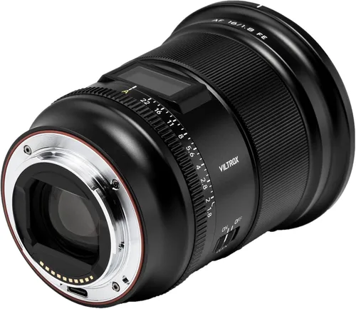Miniatura 3 de Viltrox AF 16mm F1.8 Lente de Cámara Autoenfoque de Fotograma Completo con Pantalla LCD Integrada Compatible con Cámaras Sin Espejo Sony E-Mount a7