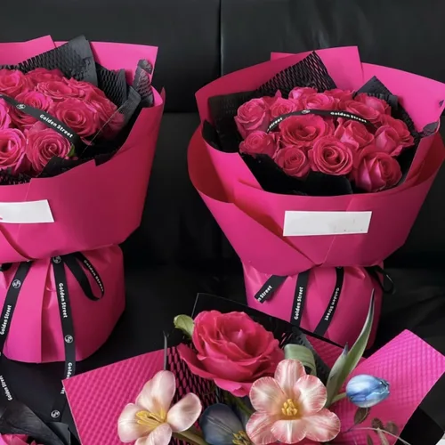 Miniatura 3 de 20 hojas de papel de regalo de flores impermeables, papel de ramo de floristería, manualidades, papel de regalo, material de ramo de floristería, 22