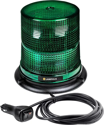 Miniatura 18 de LAMPHUS AURA 5.5" SAE Clase 1 LED de 12 W luz estroboscópica de emergencia Advertencia luz testigo para remolque construcción camiones Vehículos