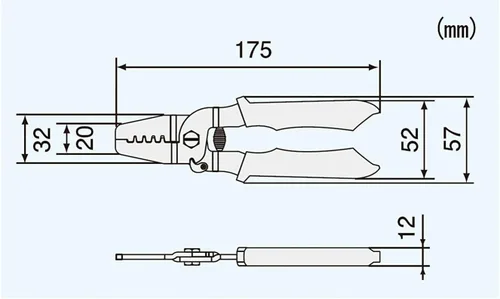 Miniatura 2 de Engineer PA-09 pinza de compresión para cables de micro conectores