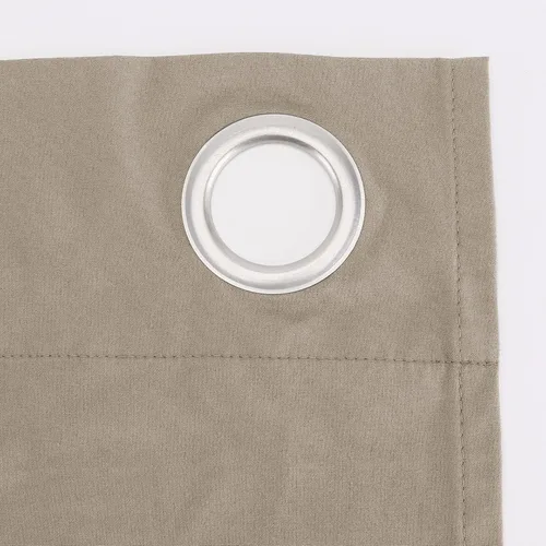 Miniatura 6 de Sun Zero Cyrus - Par de paneles de cortinas térmicas 100 % opacas con ojales, 40 x 96 pulgadas Beige piedra