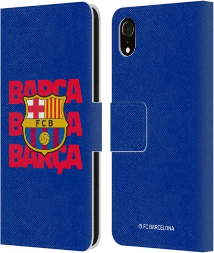 Miniatura 120 de Head Case Designs Funda de piel con licencia oficial del FC Barcelona Barca Crest Graphics para iPhone 11